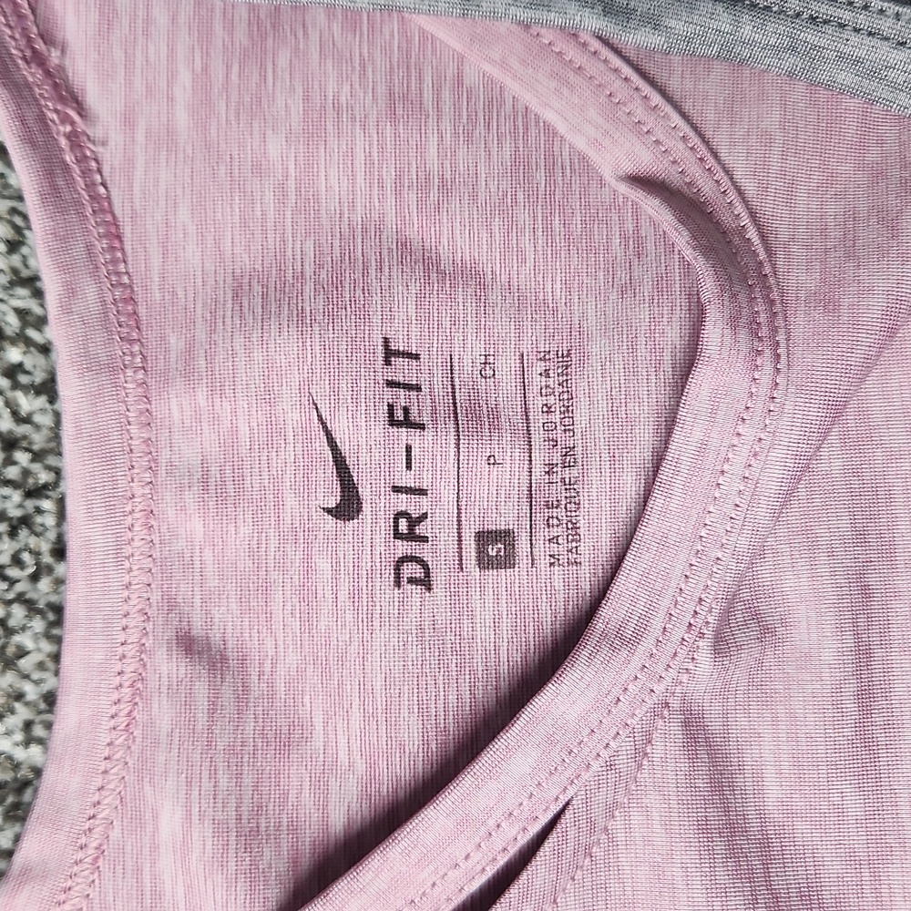 Nike Dri Fit Cut Out Tanks View 2